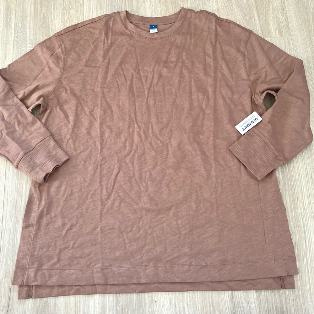 Old Navy Vintage Long Sleeve Tunic Tshirt Sz M